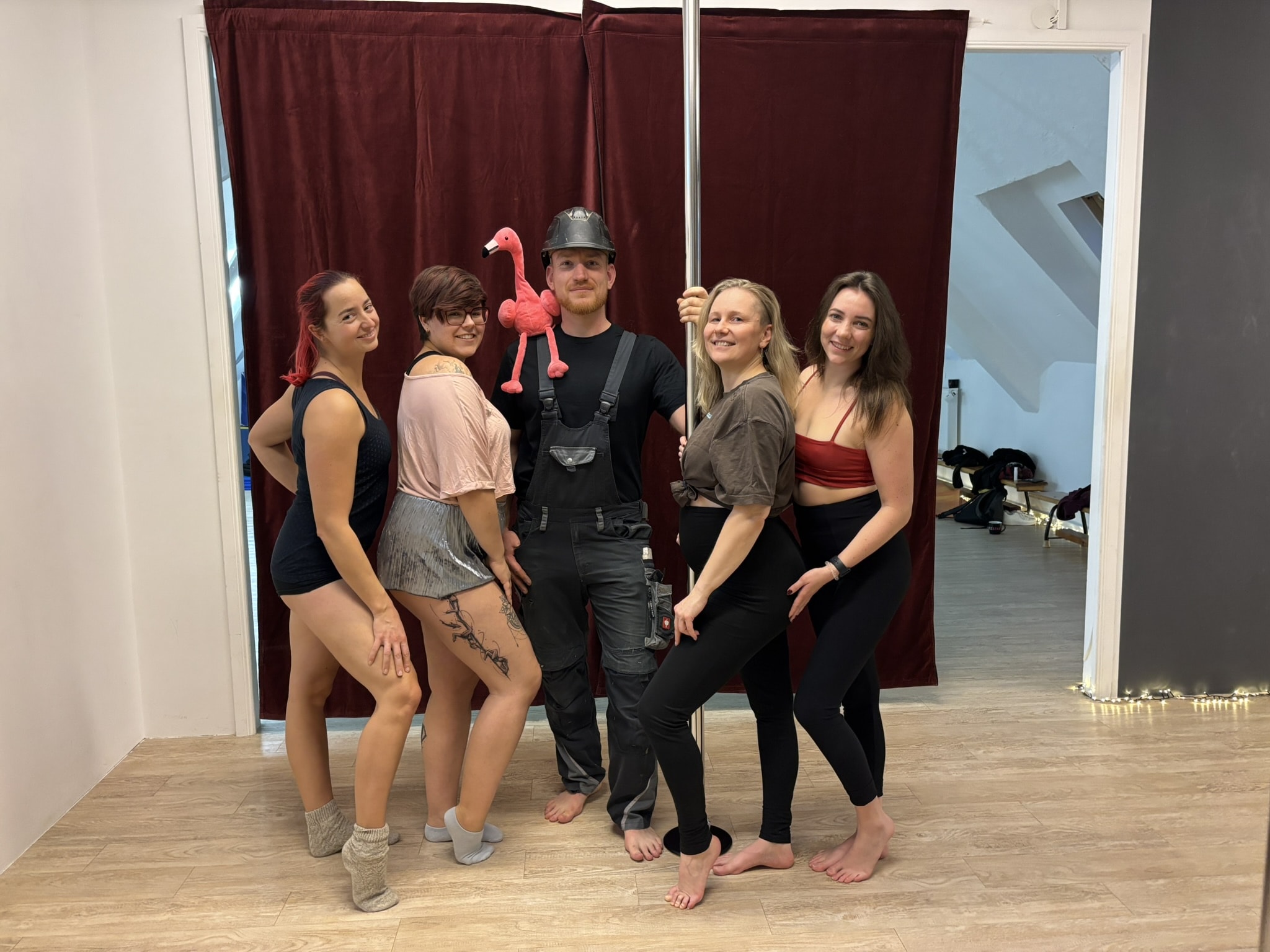 6_TheFlamingos&thewildPlumber_Gruppenfoto1